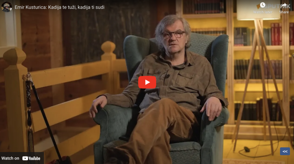 Емир Кустурица: Кадија те тужи, кадија ти суди